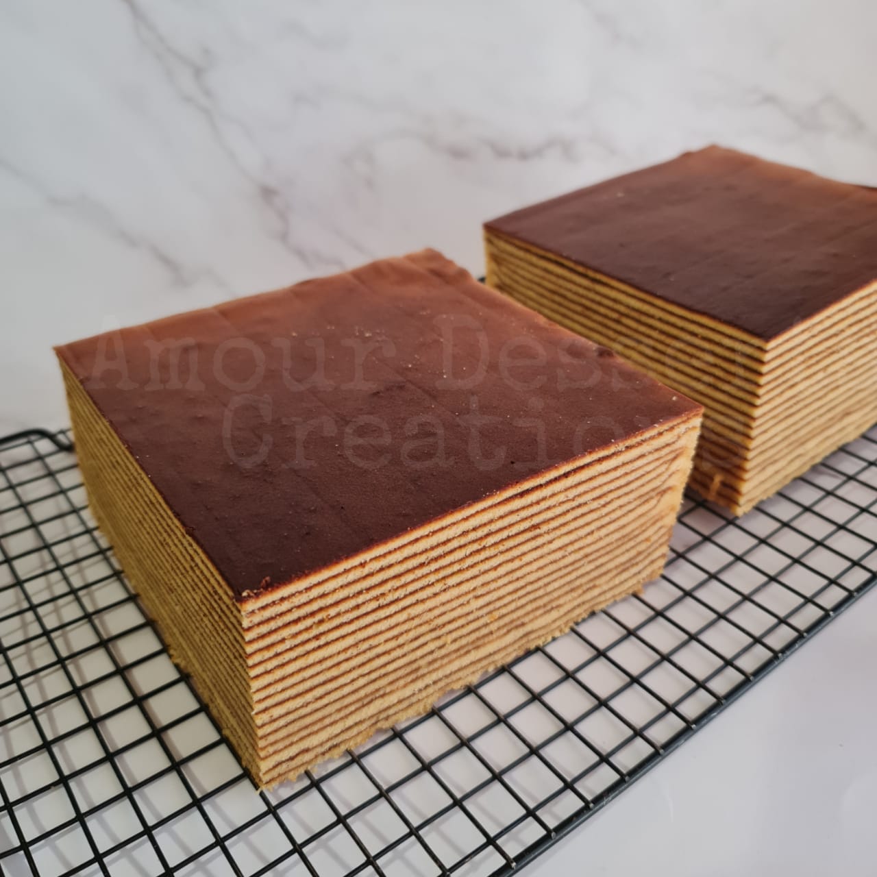Original lapis legit with thin baked layers